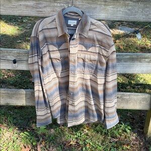 Stetson Pearl Snap Shirt Large